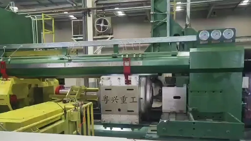 Экструзионный пресс для алюминиевого профиля с коротким ходом 2750T