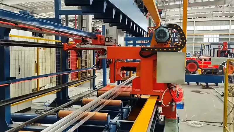 Тройной пуллер для вытяжки алюминиевого профиля 1450T