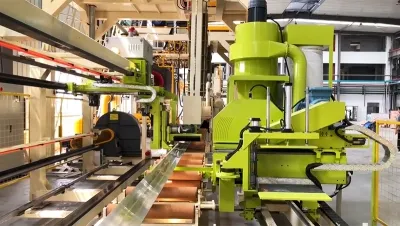 Тройной пуллер для вытяжки алюминиевого профиля 4800T