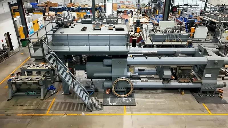 Экструзионный пресс для алюминиевого профиля с коротким ходом 5000T